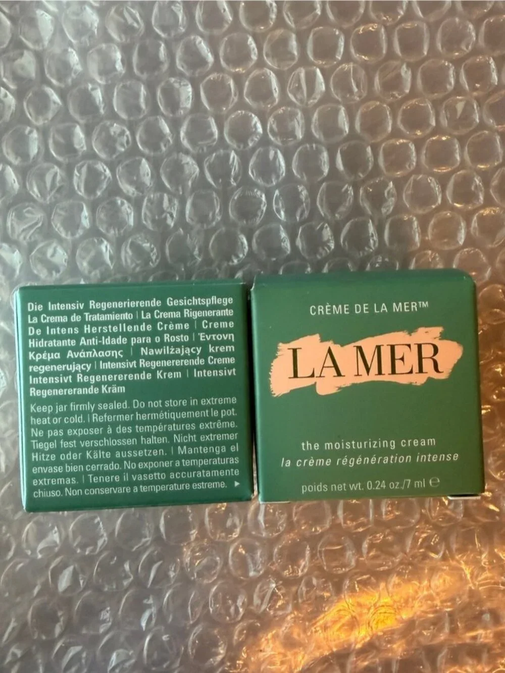 2 Pack La Mer The Moisturizing Cream 3.4 oz 100ml Luxury Face Cream New Sealed